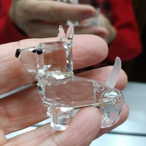Swarovski Clear Crystal Dog Figurine